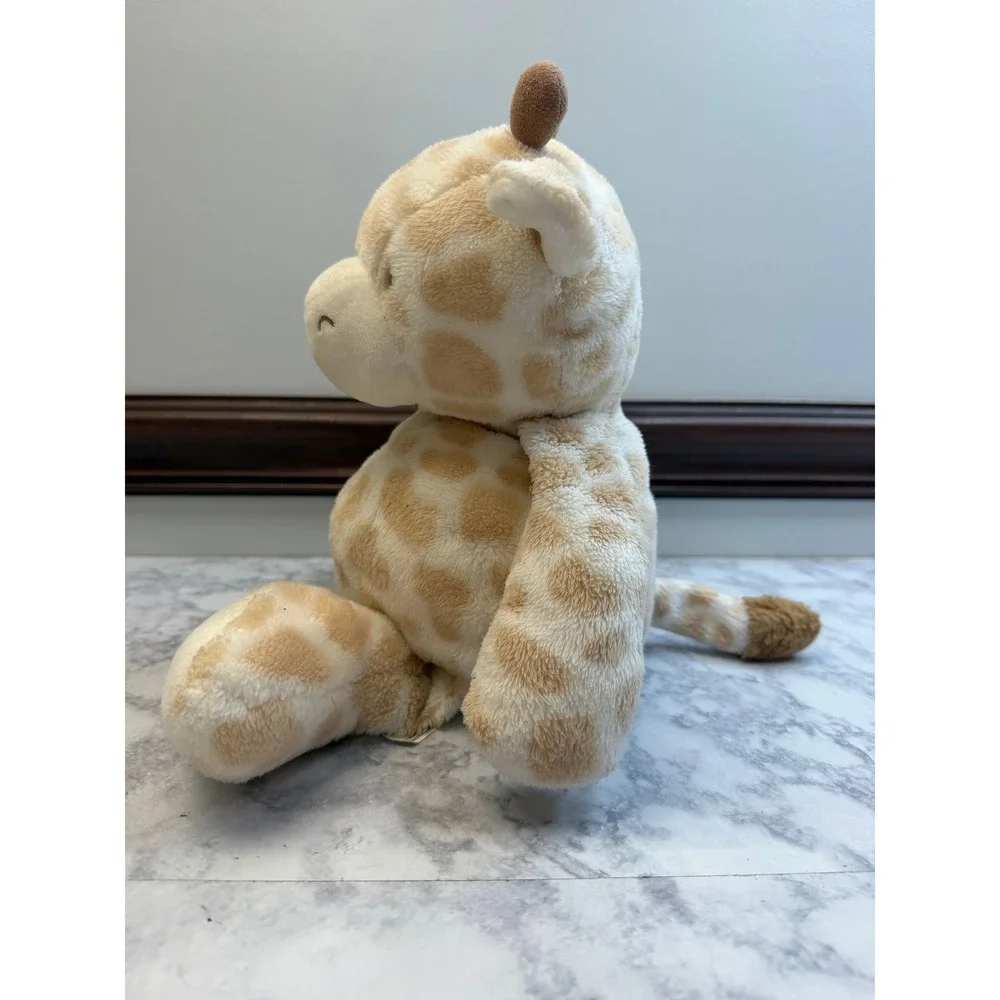 Carters Giraffe Plush Stuffed Animal Tan Cream Spotted Kids Preferred 11 inch